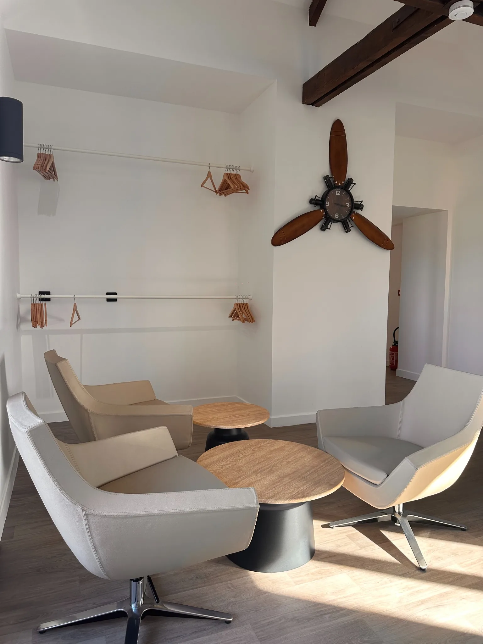 Salon détente avec fauteuils