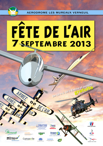 Affiche Fête de l'Air 2013