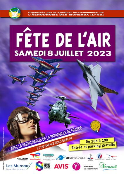 Affiche Fête de l'Air 2023