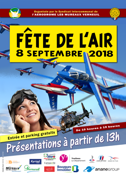 Affiche Fête de l'Air 2018