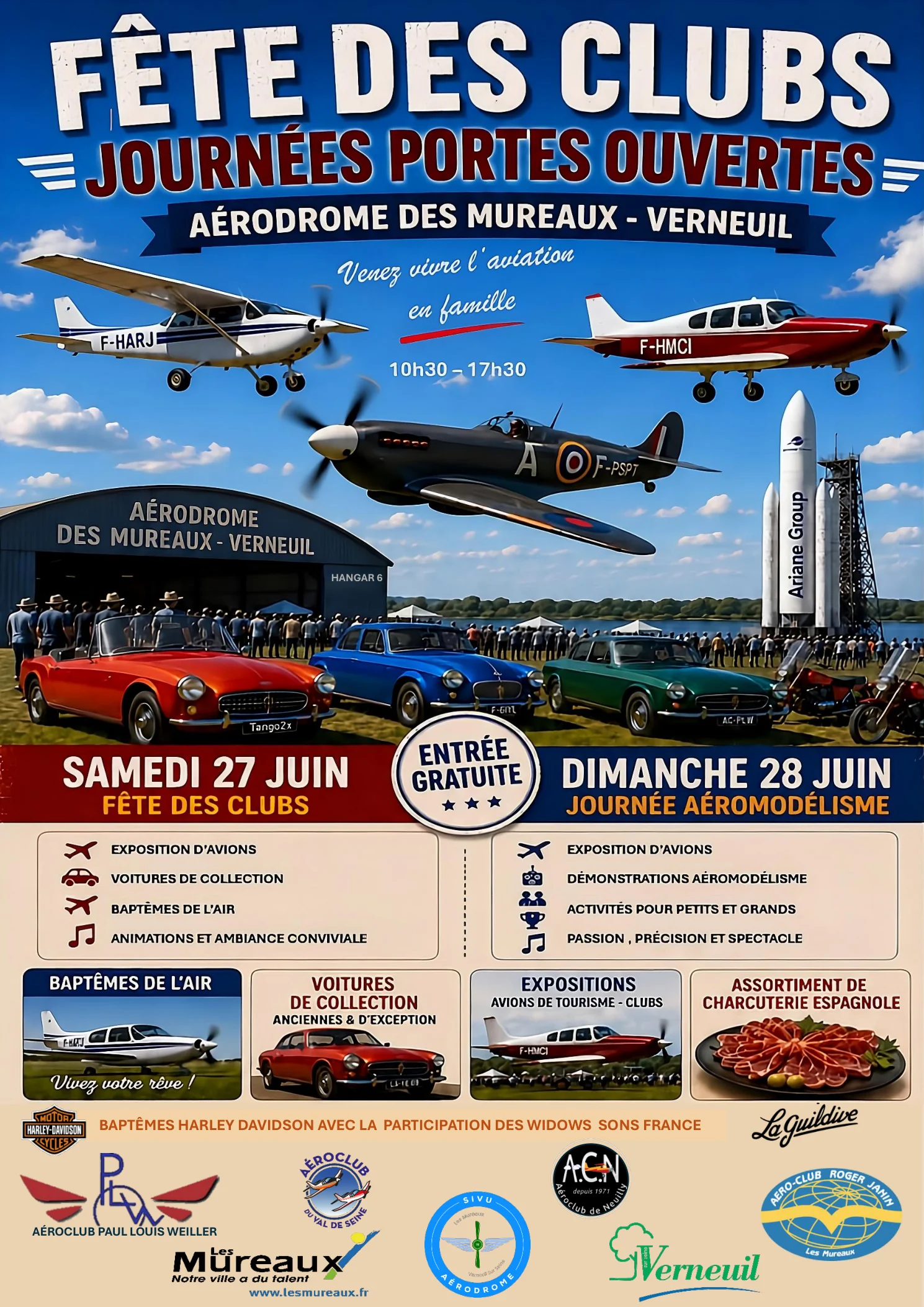 Affiche Fête des clubs - journées portes ouvertes 2026