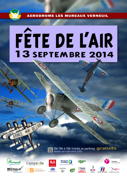 Affiche Fête de l'Air 2014